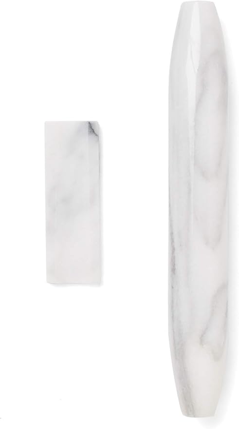 Fox Run Marble French Rolling Pin and Base