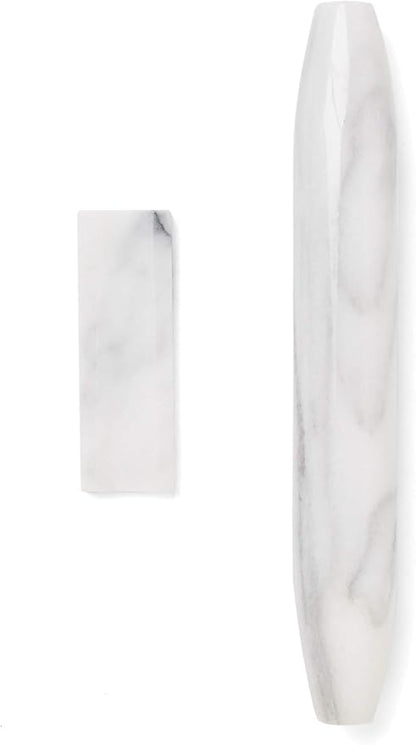 Fox Run Marble French Rolling Pin and Base