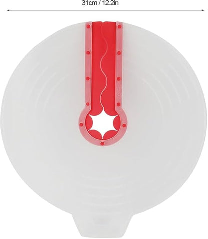 Silicone Mixing Bowl Splatter Guard, Modern Style, Dishwasher & Microwave Safe