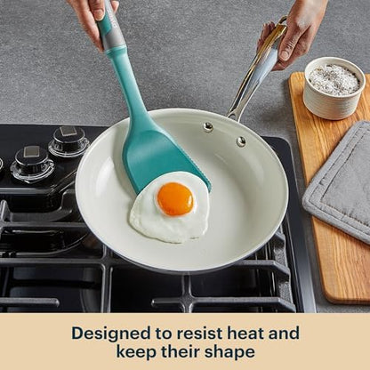 Pyrex 22-Piece Kitchen Cooking Utensils Set, Nonstick Cooking Gadgets