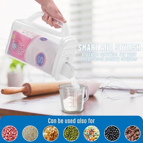 Buddeez Kitchen Pantry Container - Easy Grip Handle for Mess Free Use