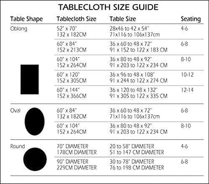 Home Bargains Plus Hotel Quality Crystal Clear Vinyl Tablecloth Protector, 6 Gauge Heavy Duty Thick Vinyl Super Clear Tablecloth Covers (60" x 84" Oblong)