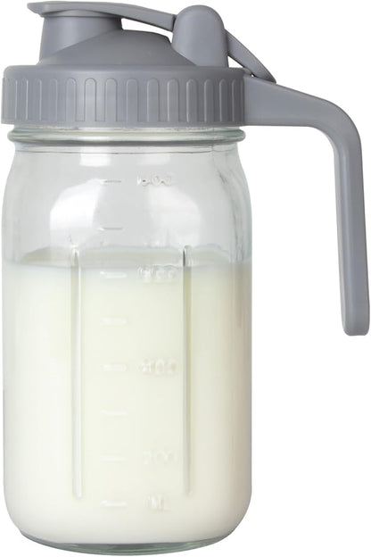 OneDream Breast Milk Pitcher 32oz Glass Pitcher