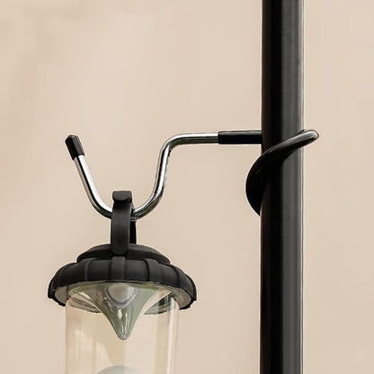 BESPORTBLE Multi Hanger 2Pcs Camping Hooks Light Hooks Camping Pole Light Hooks Camping Lantern Hanger Bird Feeder Hook
