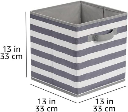 Amazon Basics Collapsible Fabric Storage Bins
