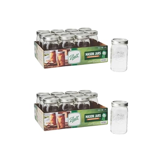 Ball Wide Mouth Glass Mason Jars