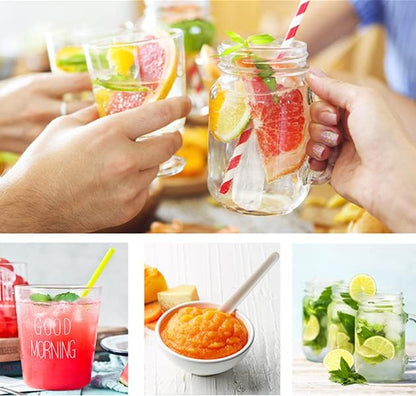 Ozera 4 Pack Ice Cube Trays, Narrow Water Bottle Ice Cube Tray Stick, Silicone