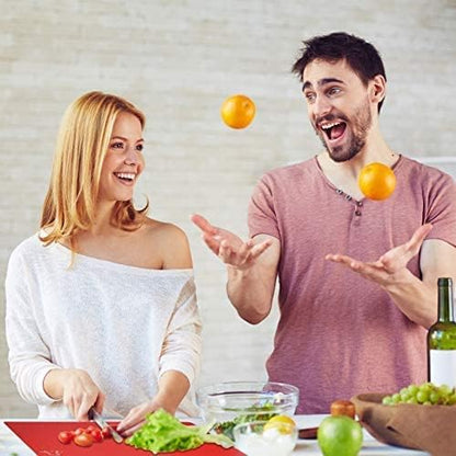 Fotouzy Plastic Cutting Boards for Kitchen, Flexible Cutting Mats Set of 7
