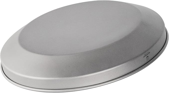 SILVERANT Titanium Trek Plate - Ultralight, Durable Camping Dish Pan Plate - Outdoor Kitchen Essential for Backpacking & Camping - 1200ml