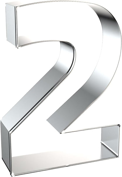 4 Inch Number Cookie Cutter Set