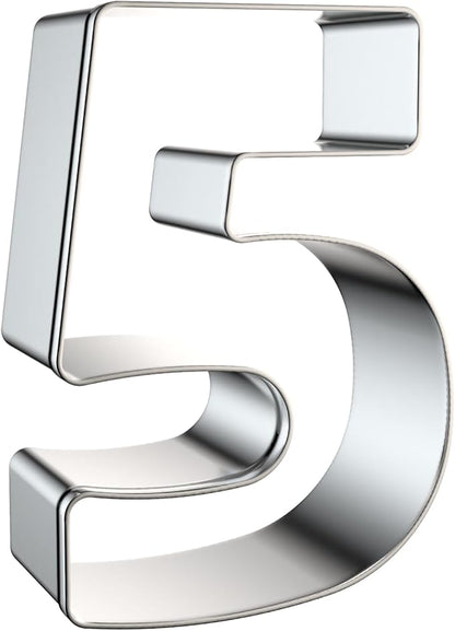 Number Cookie Cutter Set 3 Inch