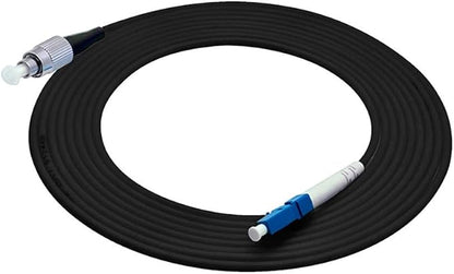 Jeirdus 600M LC to FC Outdoor Armored Simplex 9/125 SM Fiber Optic Cable Jumper