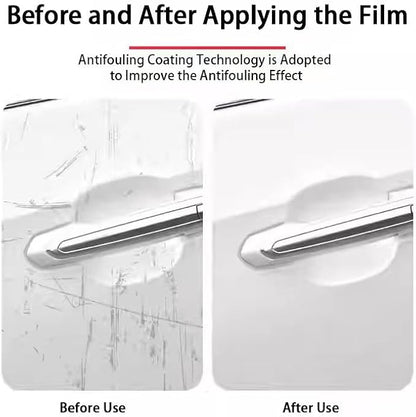 TPU Paint Protection Film PPF, Self-Healing Car Clear Bra with UV Resistance, 7.5MIL,Anti-Corrosion & Hydrophobic Coating, Anti-Oxidation, Gloss Enhancement. (35.4inchX236.2inch)