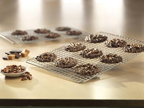 USA Pan Oven Safe Jelly Roll Cooling Rack, Nonstick Stainless Steel