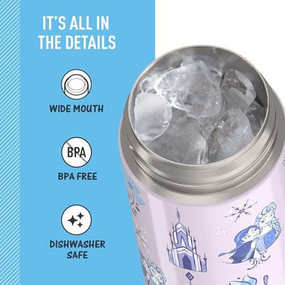 THERMOS FUNTAINER Water Bottle with Spout, 16oz, Frozen