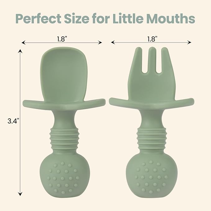 Eascrozn 2 Pack Baby Plates