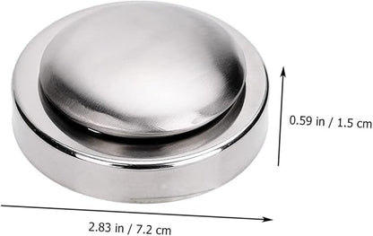 WOONEKY 1set Metallic Soap for Steel Odor Stainless Steel Fridge Soap Odor Removing Dishwasher Safe
