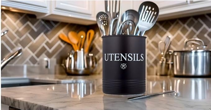 Utensil Holder Large Crocks Kitchen