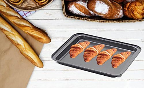 Small Baking Sheets Nonstick Set- SS&CC 8 Inch Nonstick Sheet Pan Set