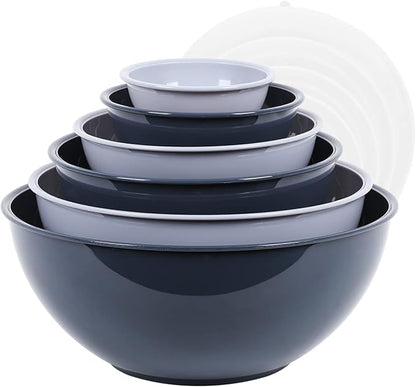 BoxedHome BPA Free Plastic Round Mixing Bowl