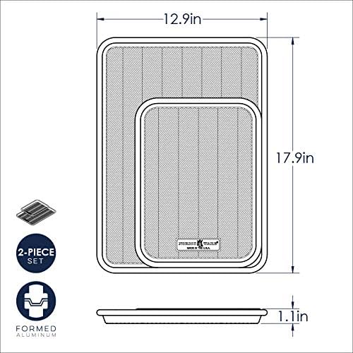 Nordic Ware Prism Baking Half and Quarter Sheet