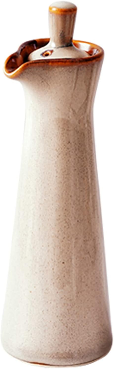 Small Ceramic Olive Oil Dispenser Bottle