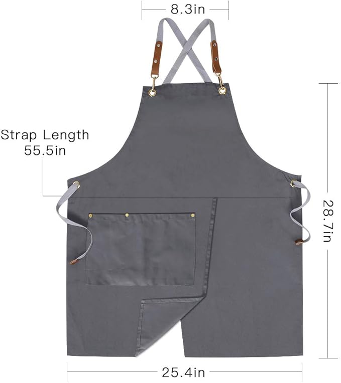Mignongirl Crossback Apron