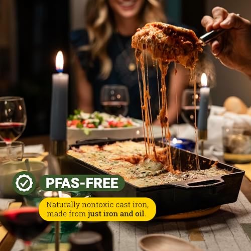 Lodge Cast Iron Baker's Favorite 6-Piece Set, Made in the USA