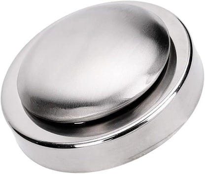 WOONEKY 1set Metallic Soap for Steel Odor Stainless Steel Fridge Soap Odor Removing Dishwasher Safe