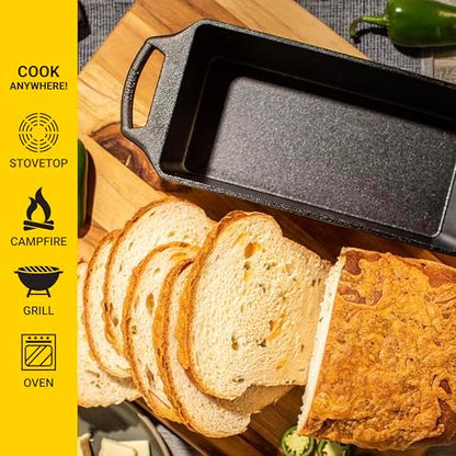 Lodge Cast Iron Baker's Favorite 6-Piece Set, Made in the USA