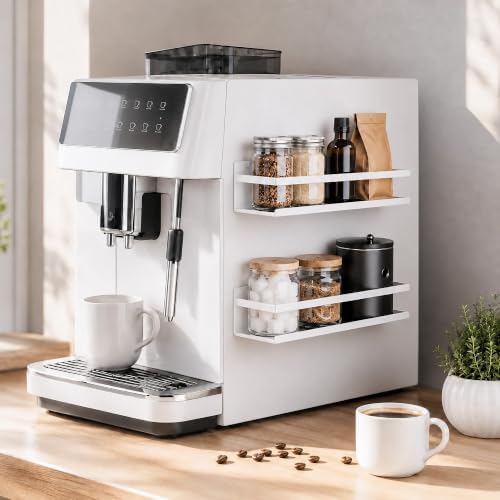 SMRCAD 4 Pack Metal Magnetic Spice Rack for Fridge – Heavy-Duty