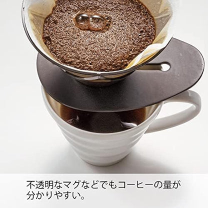 Hario V60 "Mugen" Ceramic Coffee Dripper, Size 02, White