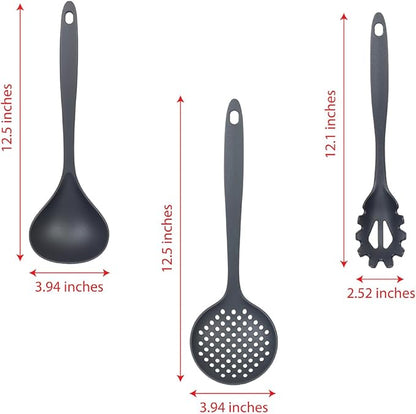 Glad Cooking Kitchen Utensils Set – 7 Pieces, Nylon Tools