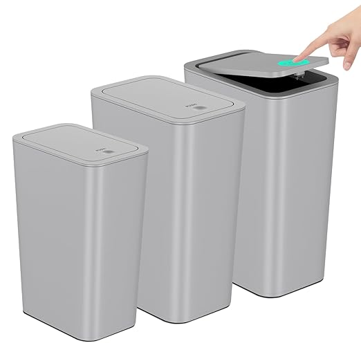 N. NETDOT Bathroom Trash Can