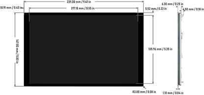 10.1 Inch Capacitive Touch Display, IPS Screen