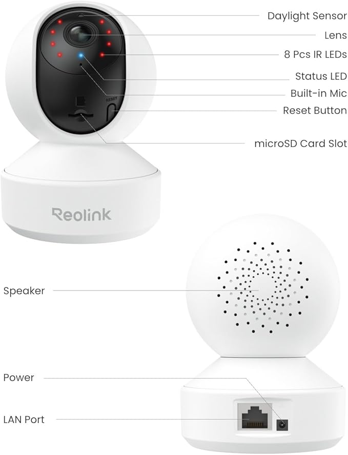 REOLINK E1 Pro 3K PT Wi-Fi Indoor Camera