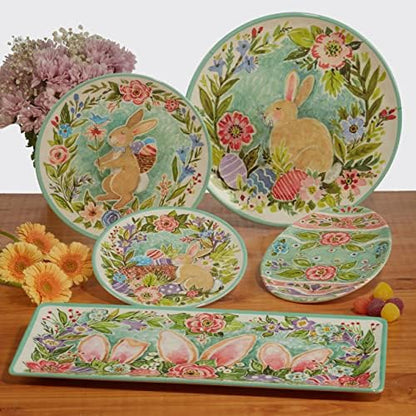 Certified International Joy Of Easter 11" Melamine Dinner Plates, Set of 6