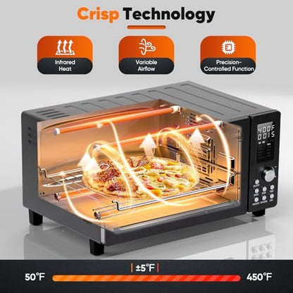 Nuwave Bravo Pro Convection Air Fryer Combo, 2025 New and Improved