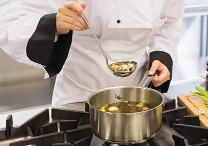 Winco Heavy-Duty Stainless Steel Sauce Pan