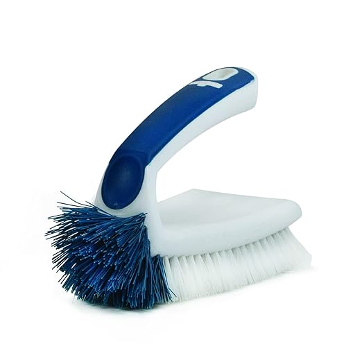 Unger Multi-Purpose Counter and Fixture Scrub Brush, Non-Slip Small Household