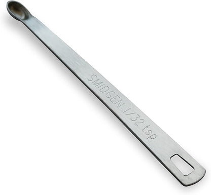 1PCS 1/32 Teaspoon Single Tiny Measuring Spoon, Small Individual Stainless
