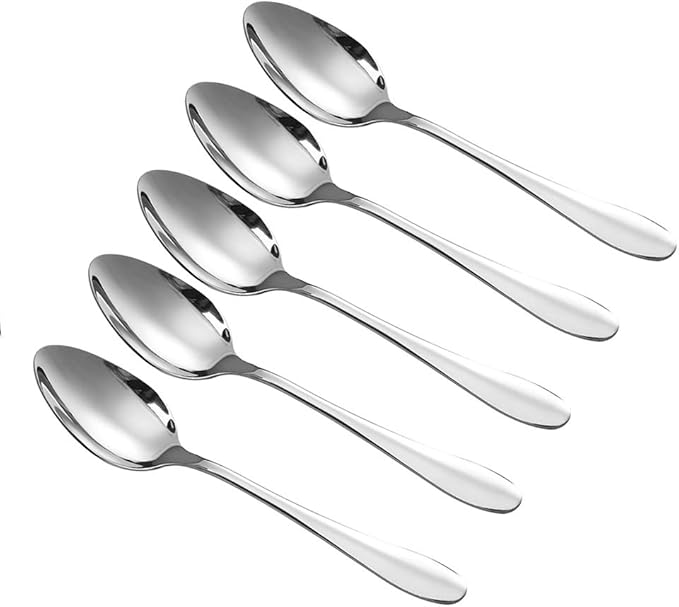 12-Piece Tablespoons,Stainless Steel Extra-Large Dinner Spoons Set,7.8-Inches