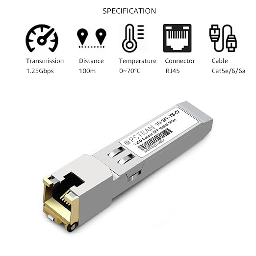 OPSTRAN 1000BASE-T SFP RJ45 Copper Transceiver Module Compatible