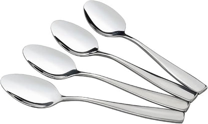 16-Piece Stainless Steel Dessert Spoons
