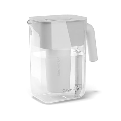 Culligan with ZeroWater Technology 12-Cup Water Filter Pitcher – Includes