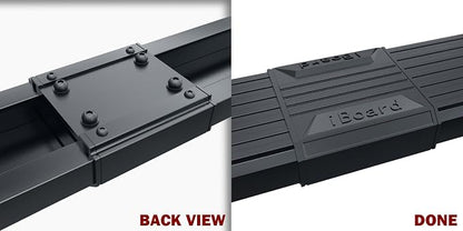 APS (Black 6 inches) Stainless Steel Running Boards Nerf Bars Side Steps Compatible with Toyota Tundra 2007-2021 CrewMax