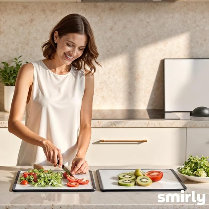 SMIRLY Plastic Cutting Board Set