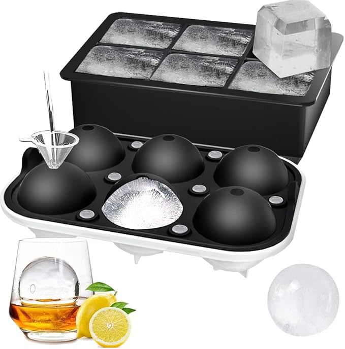 ROTTAY Ice Cube Trays, Sphere Ice Ball Maker