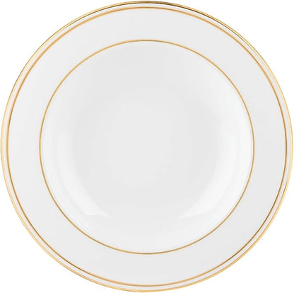 Lenox 100110362 Federal Gold Rimmed Bowl, 1-Piece, Service For 1, 9.25-Inch Diameter