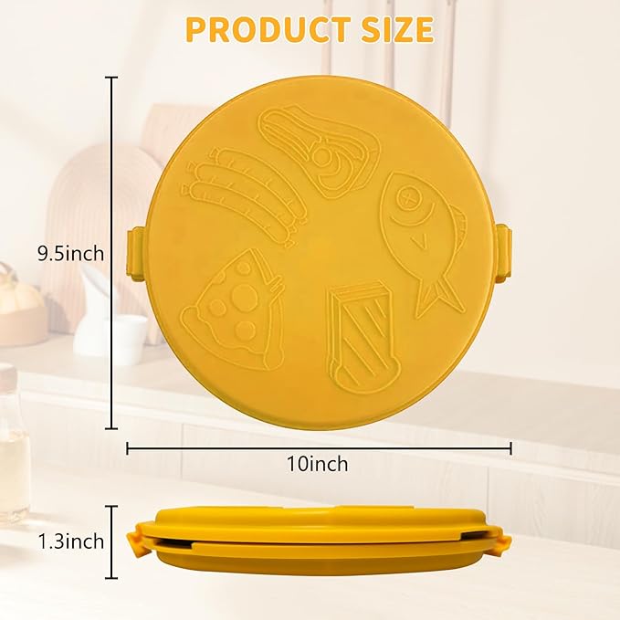 9.5" Microwave Grill Pan & Crisper Tray